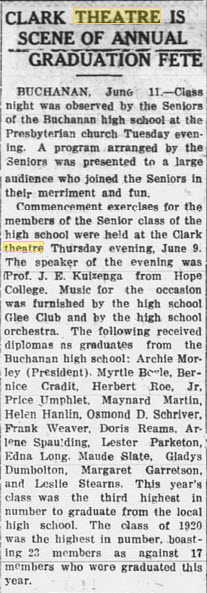 Hollywood Theatre - 1921 11 Jun (newer photo)